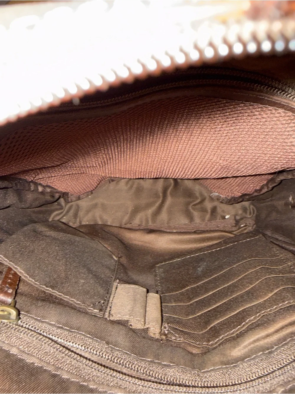 Wilsons Leather Brown Leather Messenger Crossbody